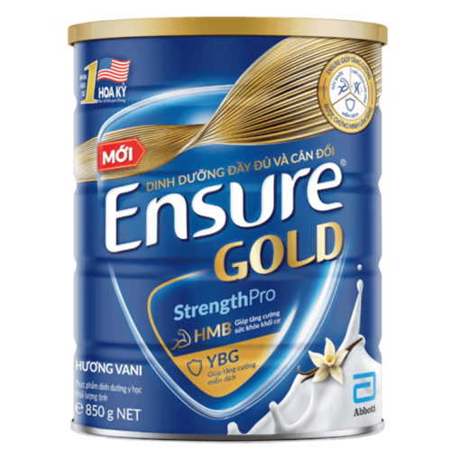 Sữa Ensure Gold 800g bổ sung dinh dưỡng toàn diện