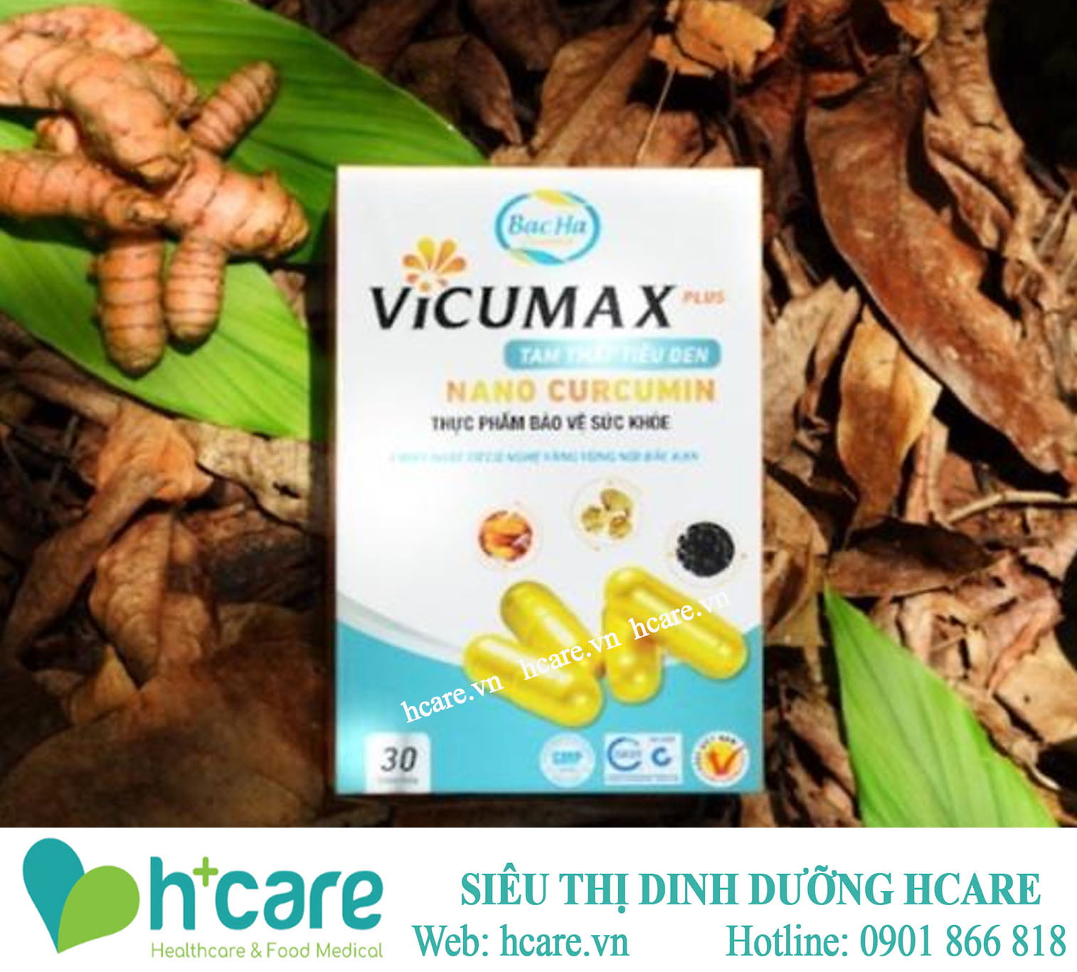 Tác dụng của Vicumax Plus nano curcumin 